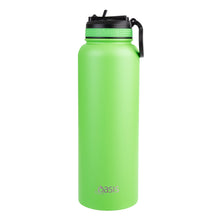 Load image into Gallery viewer, Oasis 1.1 Litre Stainless Steel Insulated Challenger Sports Bottle w/ Sipper Straw Lid - Choice of 12 Colours