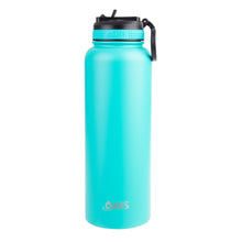 Load image into Gallery viewer, Oasis 1.1 Litre Stainless Steel Insulated Challenger Sports Bottle w/ Sipper Straw Lid - Choice of 12 Colours