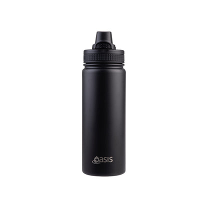Oasis Challenger 550ml Insulated Sports Bottle w/ Quick Release Cap - Assorted Colours