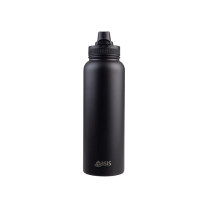 Oasis Challenger 1.1 Litre Insulated Sports Bottle w/ Quick Release Cap - Assorted Colours