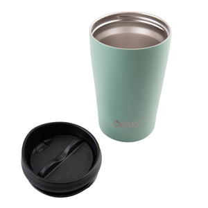 Oasis 380ml Stainless Steel Insulated Travel Cup - Assorted Colours