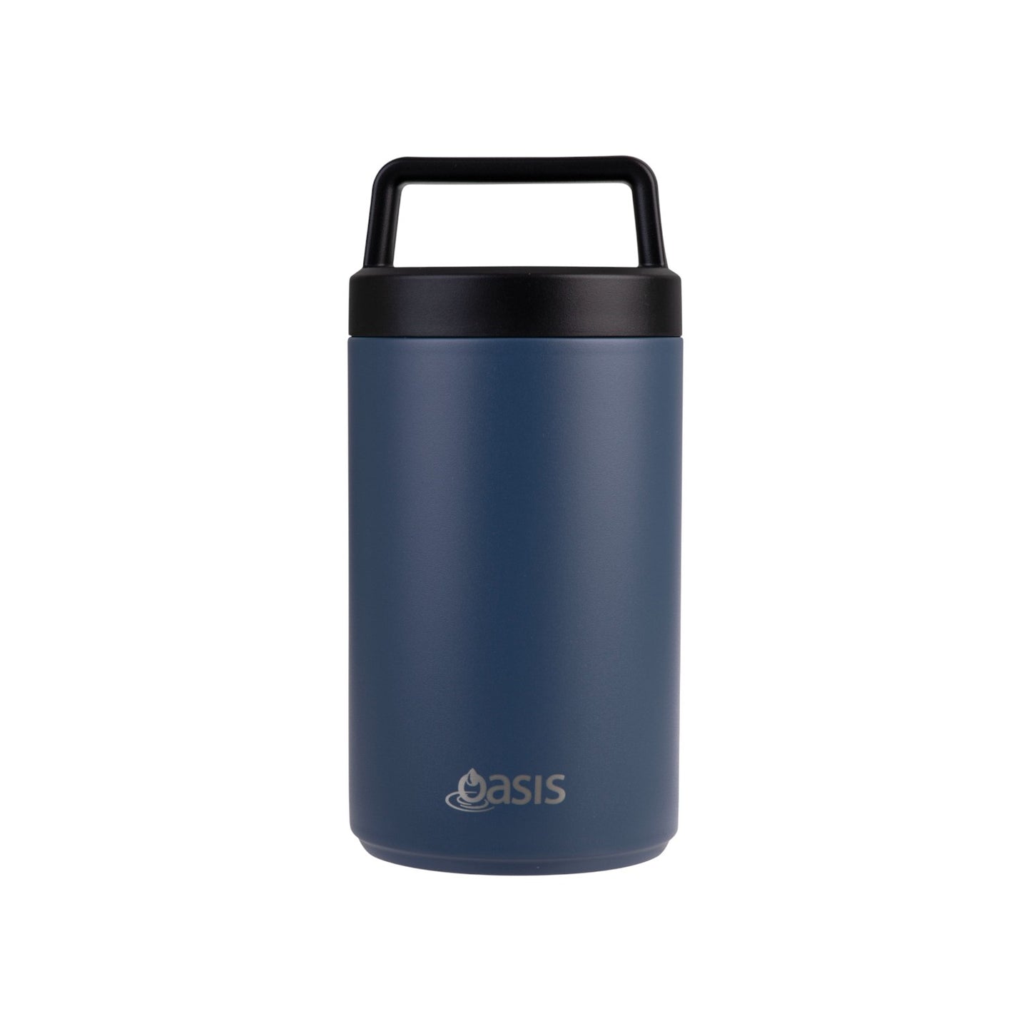 Oasis 700ml Insulated Food Flask w/ Handle & Spoon - Assorted Colours