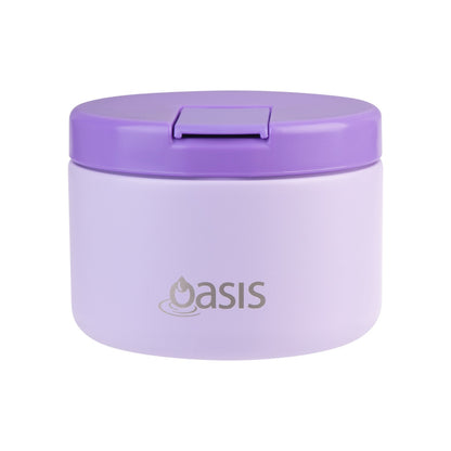 Oasis Insulated 300ml Food Flask w/ Quick Release Lid - Assorted Colours