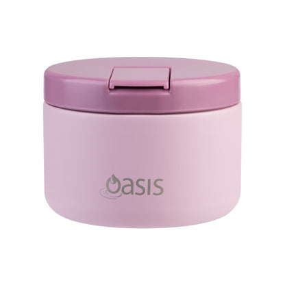 Oasis Insulated 300ml Food Flask w/ Quick Release Lid - Assorted Colours