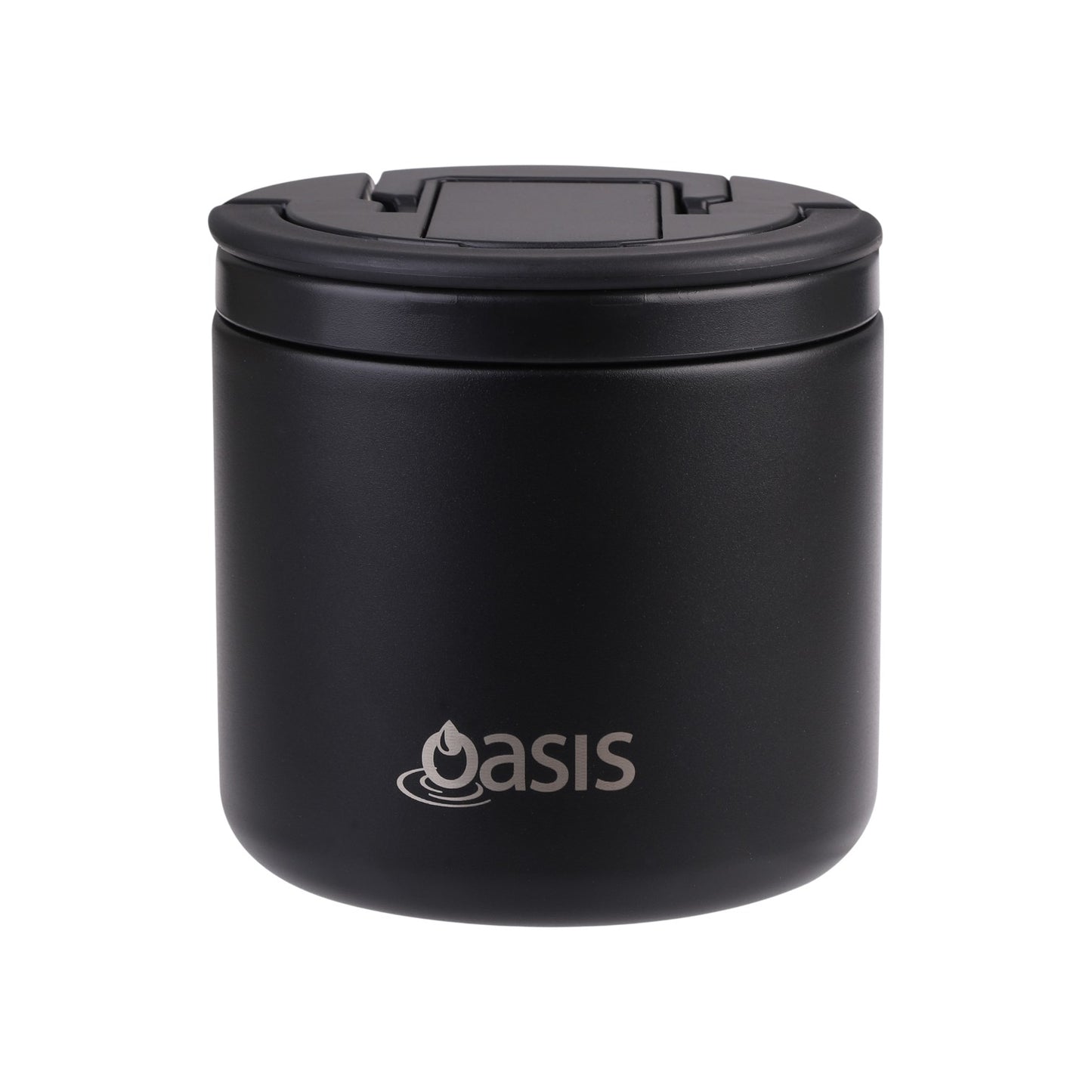 Oasis Insulated 550ml Food Flask w/ Quick Release Lid & Spork - Assorted Colours