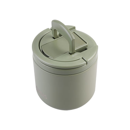 Oasis Insulated 550ml Food Flask w/ Quick Release Lid & Spork - Assorted Colours