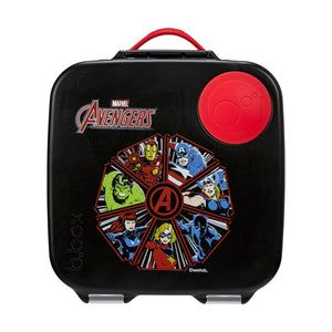 b.box x Avengers Licensed Lunchbox & 500ml Insulated Drink Bottle Bundle