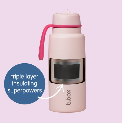 Bbox Insulated Flip Top 1 Litre Bottle - Lemon Twist