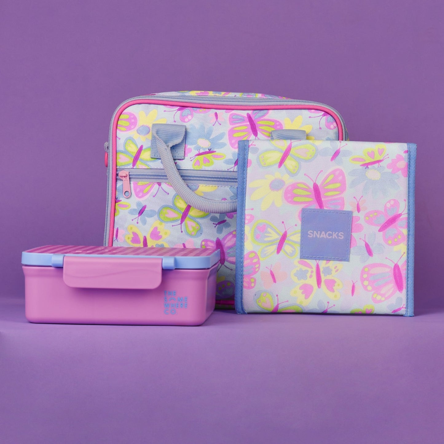 The Somewhere Co Snack Bag - Butterfly