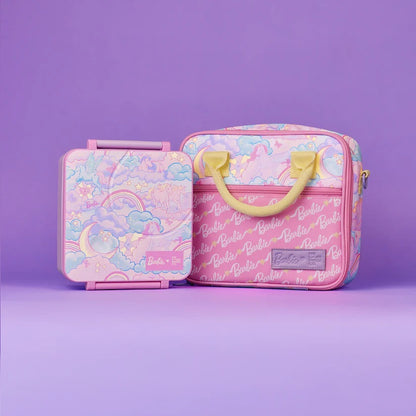 The Somewhere Co  Mini Bento Lunch Box - Barbie Unicorn Fantasy