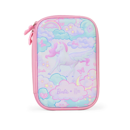 The Somewhere Co Mini Bubble Pencil Case - Barbie Unicorn Fantasy