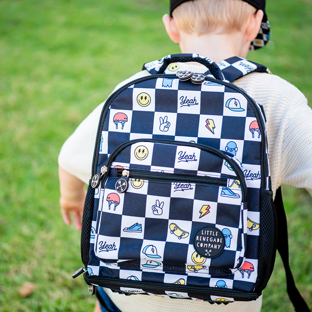 Little Renegade Company Mini Backpack - Checkmate