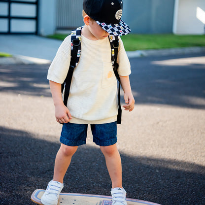 Little Renegade Company Mini Backpack - Checkmate