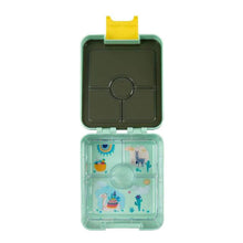 Load image into Gallery viewer, Citron Snack box Bento style - 4 compartments with Accessories