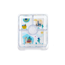 Load image into Gallery viewer, Citron Snack box Bento style - 4 compartments with Accessories