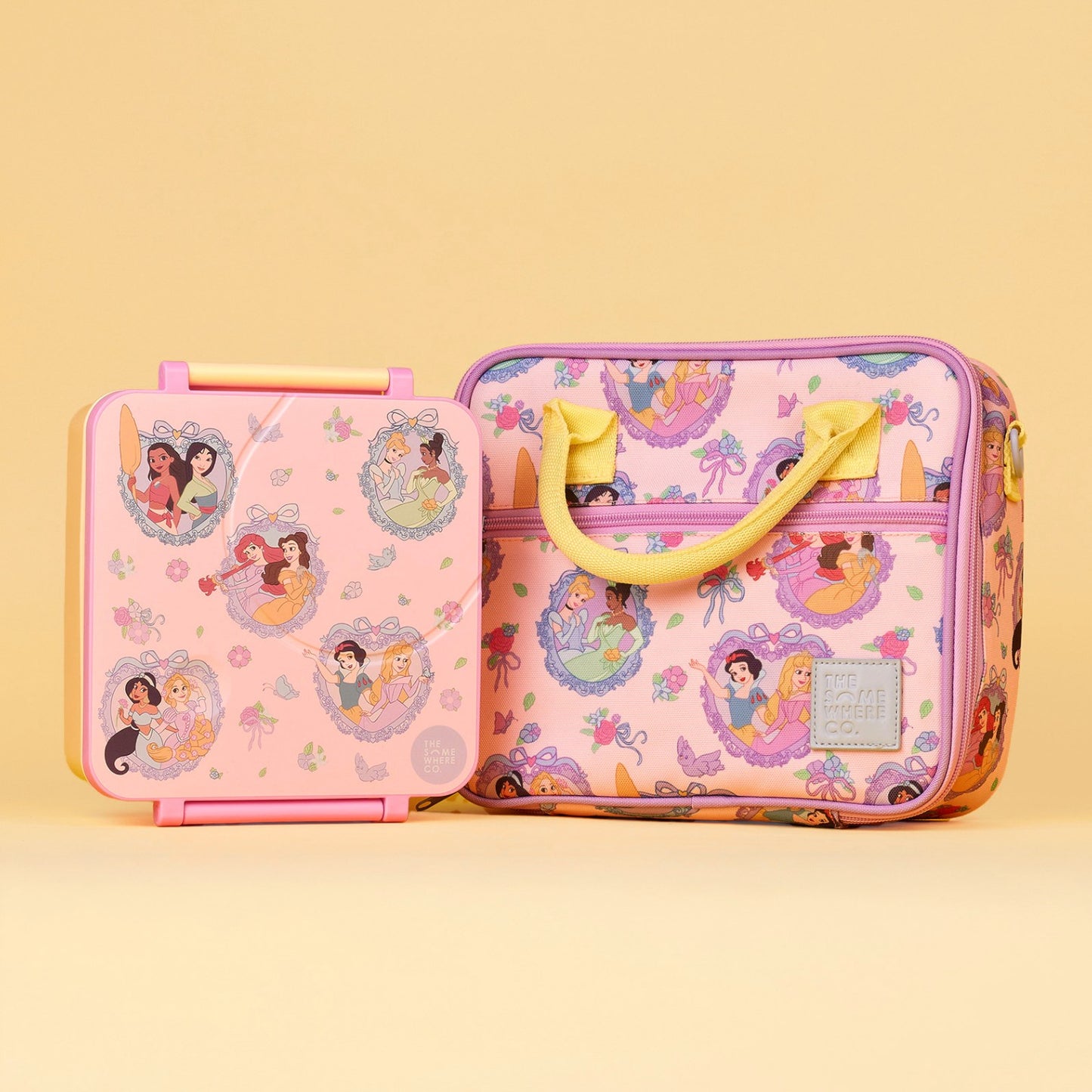 The Somewhere Co  Mini Bento Lunch Box - Disney Princess