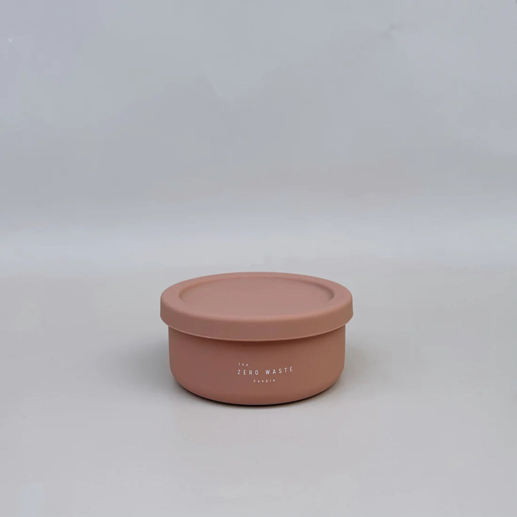 The Zero Waste People Small Silicone Round Container - Assorted Colours