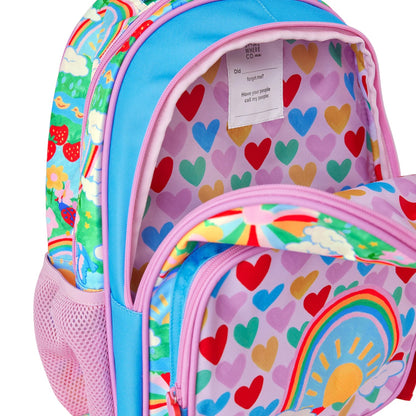 The Somewhere Co Mini Explorer Backpack - Rainbow Garden