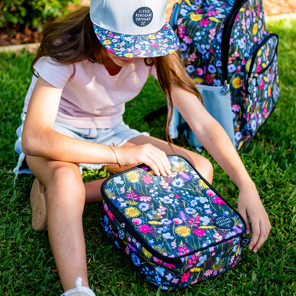 Little Renegade Company Insulated Lunch Bag - Fleur *PREORDER*