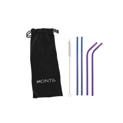 *Discontinued* MontiiCo Straw Sets - Assorted