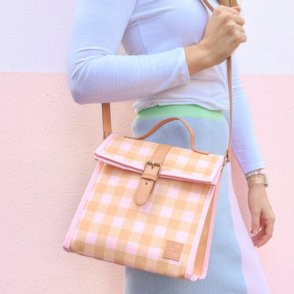 The Somewhere Co Lunch Satchel - Rose All Day