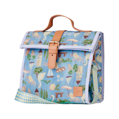 The Somewhere Co Lunch Satchel - Swan Lake