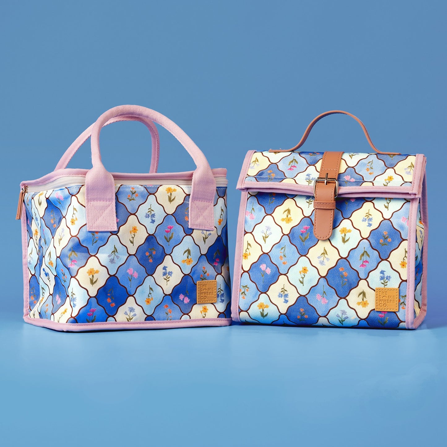 The Somewhere Co Lunch Satchel - Amalfi