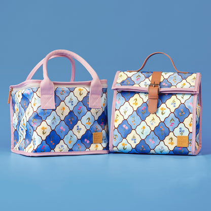 The Somewhere Co Lunch Satchel - Amalfi