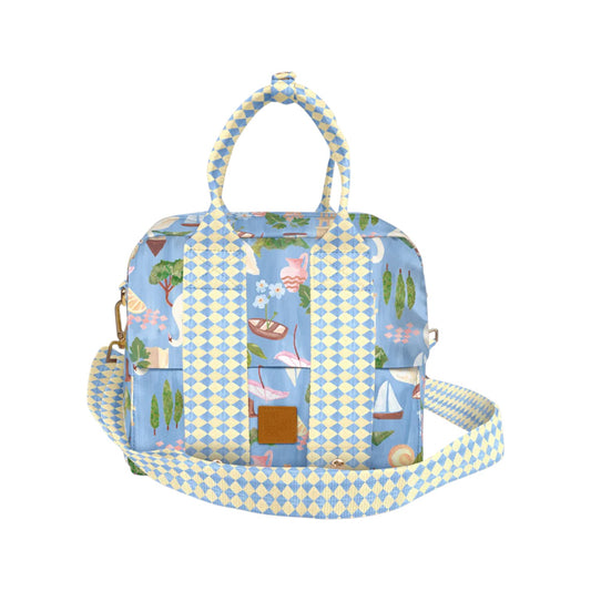 The Somewhere Co Lunch Tote - Swan Lake