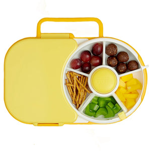 GoBe Kids Lunchbox with Snack Spinner - Assorted Colours