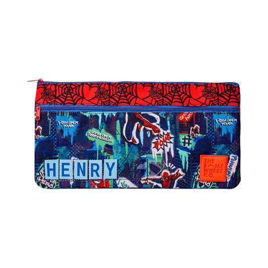 The Somewhere Co Mini ID Pencil Case - Spider-Man