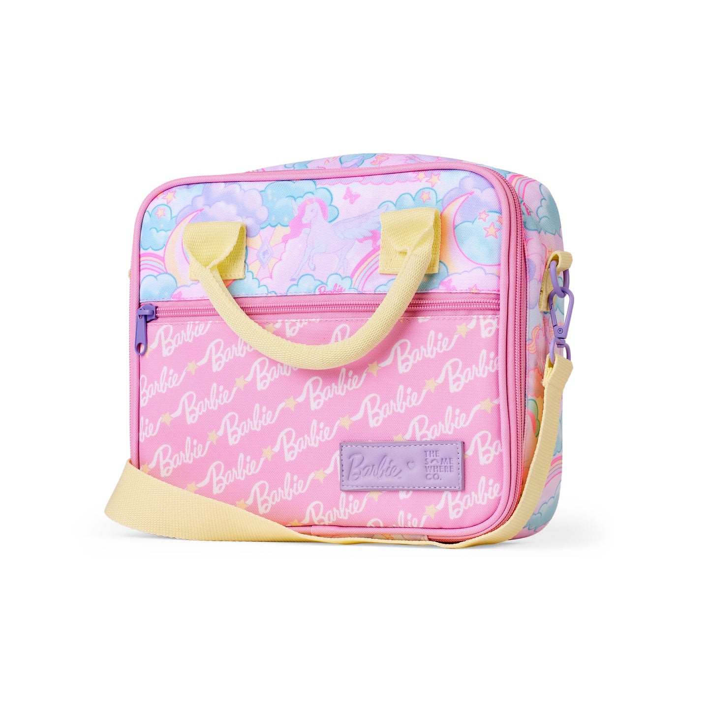 The Somewhere Co Mini Lunch Case - Barbie Unicorn Fantasy
