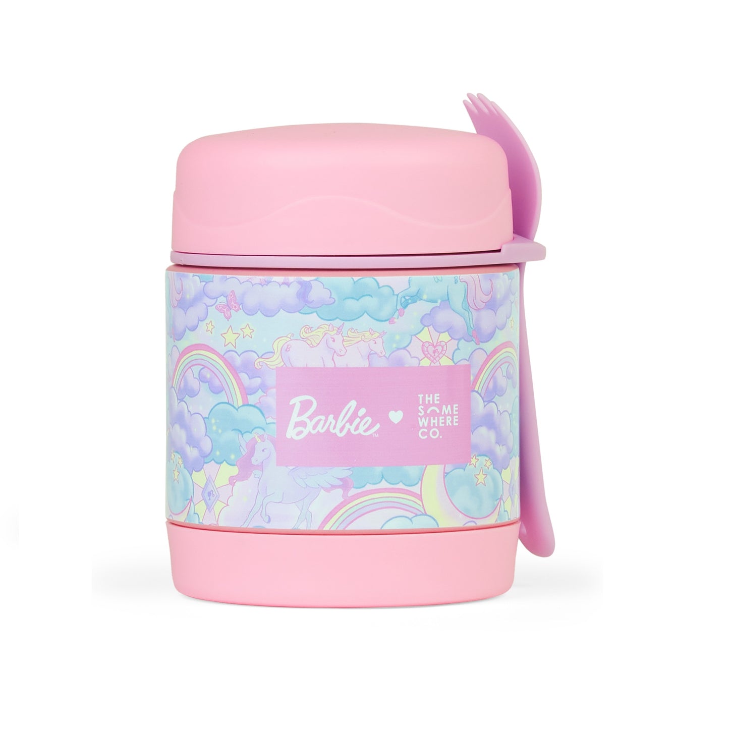 The Somewhere Co Mini Insulated Container - Barbie Unicorn Fantasy