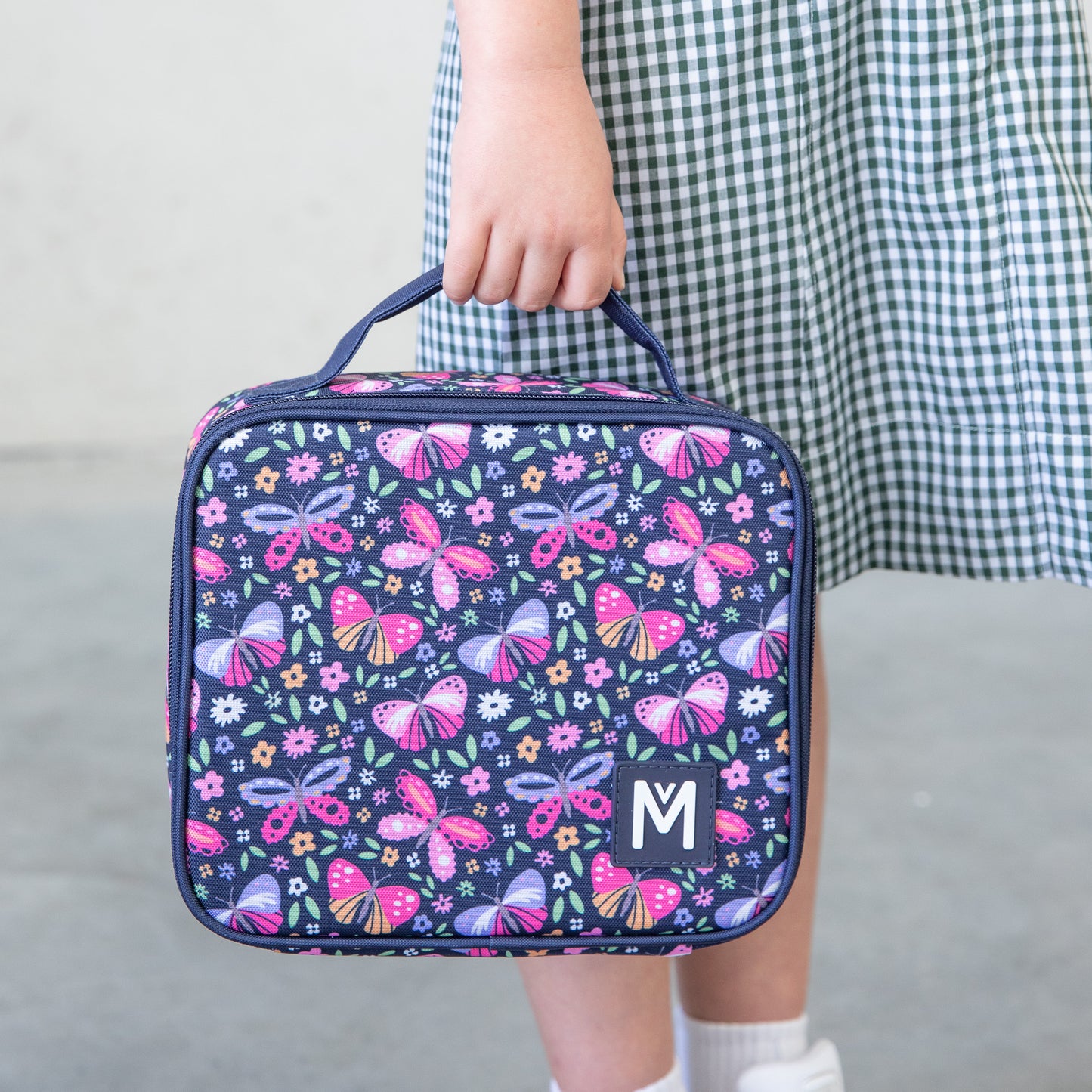 MontiiCo Medium Lunch Bag - Butterflies