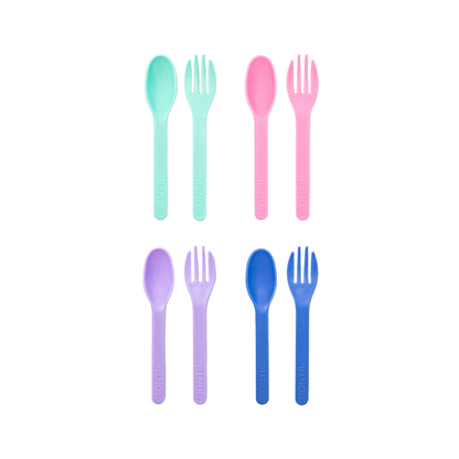 MontiiCo Out & About Cutlery Set - Assorted Colours