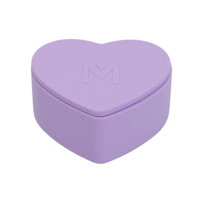 MontiiCo Silicone Heart Tub - Assorted Colours *PREORDER*