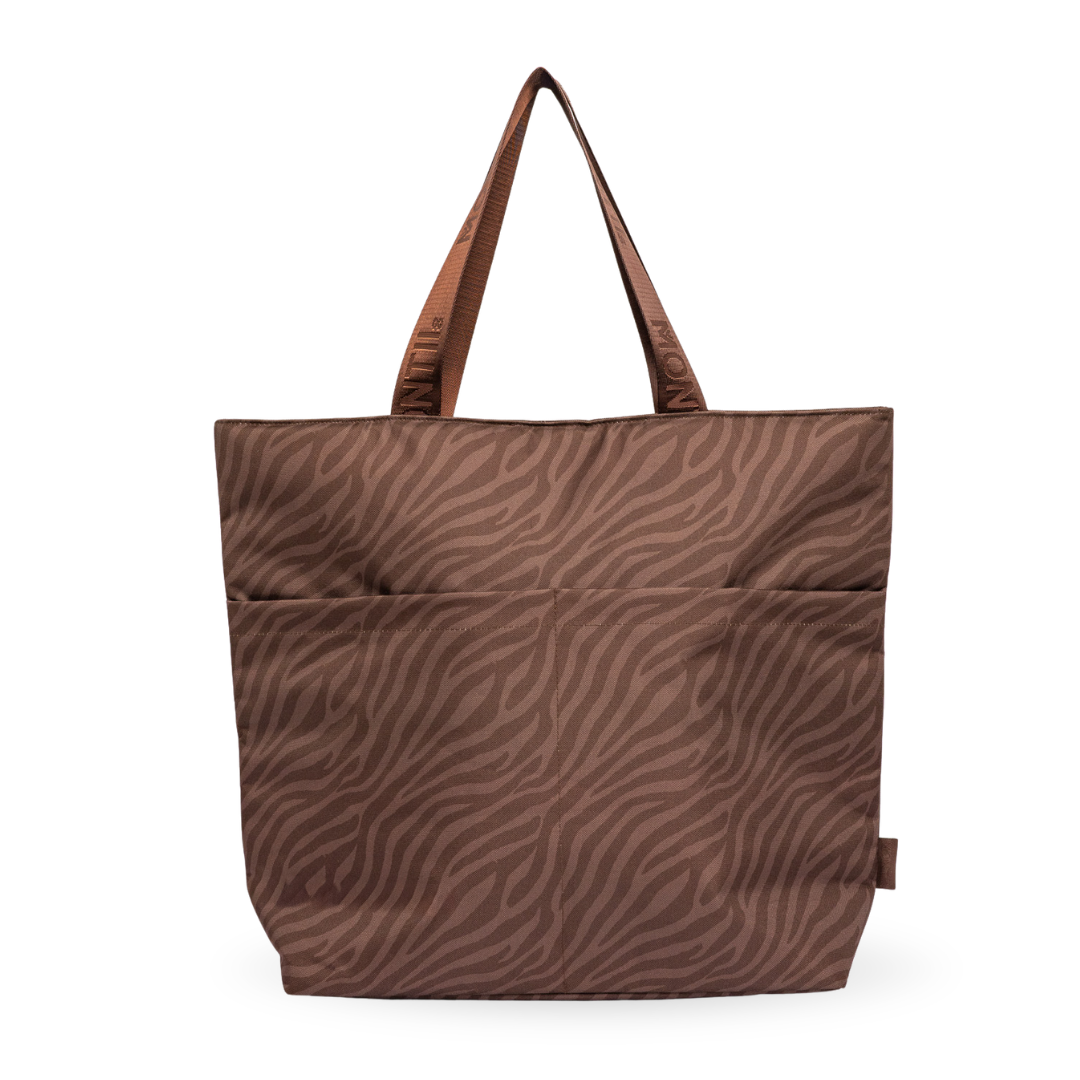 MontiiCo Insulated Tote Bag - Zebra