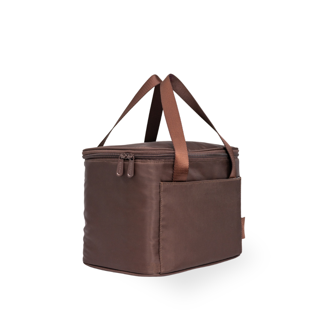 MontiiCo Insulated Cooler Bag - Chocolate