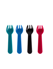 Load image into Gallery viewer, MontiiCo Spork Set - Assorted Colours