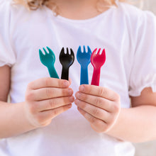 Load image into Gallery viewer, MontiiCo Spork Set - Assorted Colours