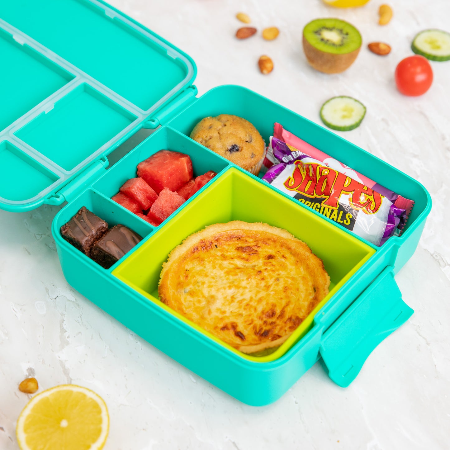 MontiiCo Feast Square Tray - Assorted Colours