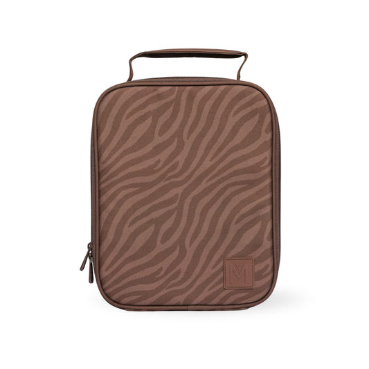 MontiiCo Insulated Large Lunch Bag - Zebra *PREORDER*