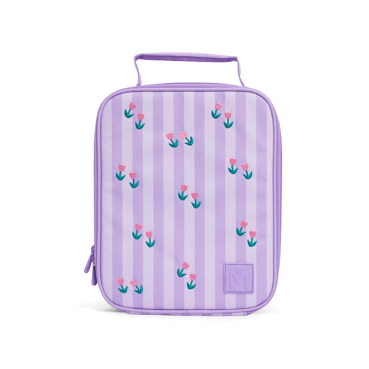 MontiiCo Insulated Large Lunch Bag - Tiny Tulips *PREORDER*