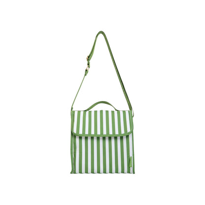 MontiiCo Insulated Lunch Carrier (New Size) - Pickle Stripe *PREORDER*