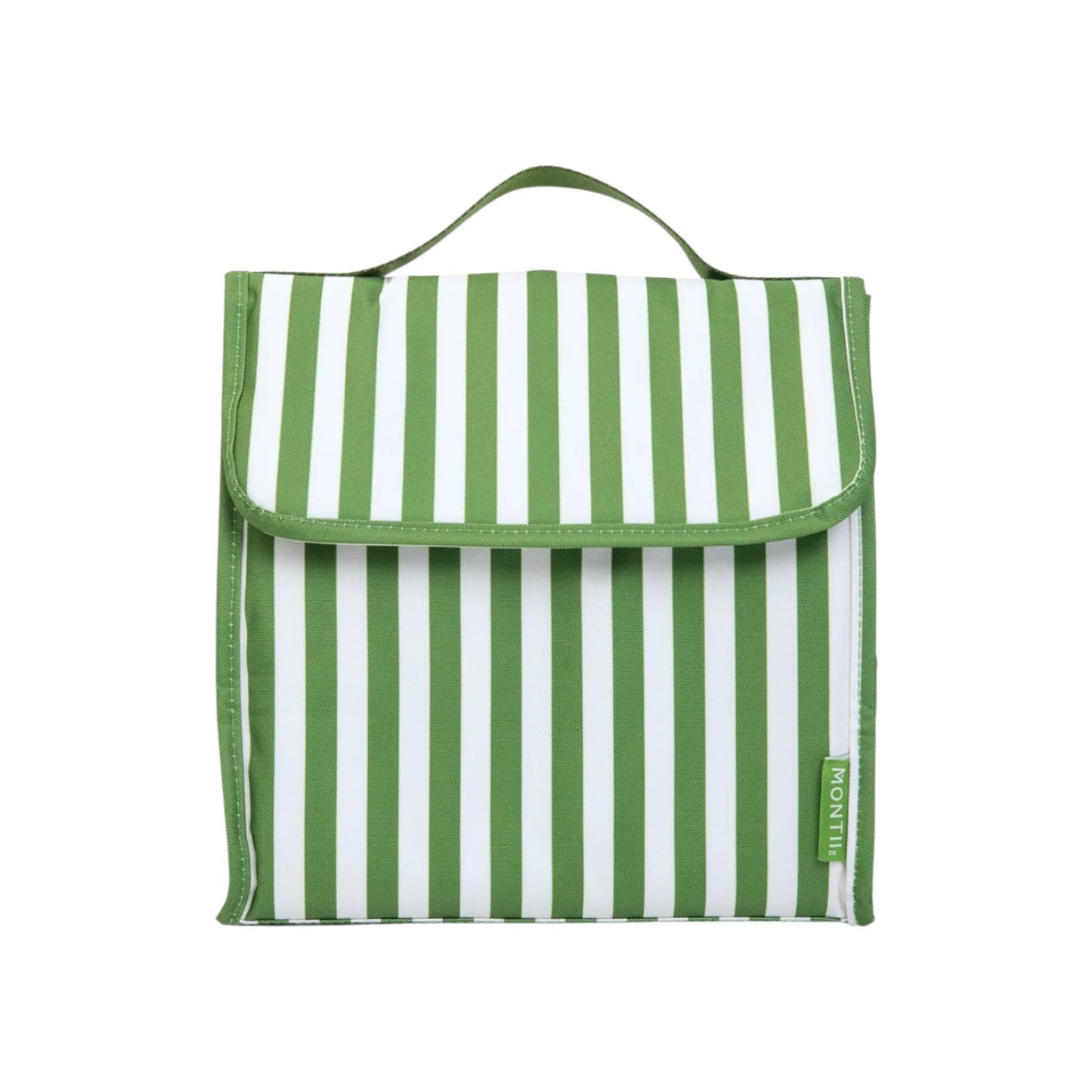 MontiiCo Insulated Lunch Carrier (New Size) - Pickle Stripe *PREORDER*