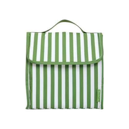 MontiiCo Insulated Lunch Carrier (New Size) - Pickle Stripe *PREORDER*