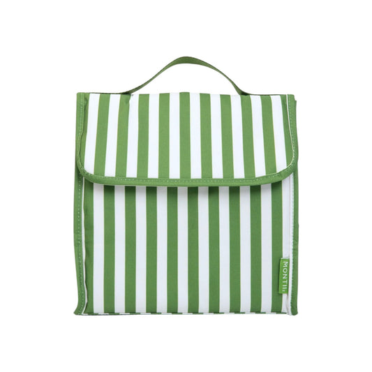 MontiiCo Insulated Lunch Carrier (New Size) - Pickle Stripe *PREORDER*