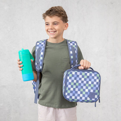 MontiiCo Medium Lunch Bag - Checkmate