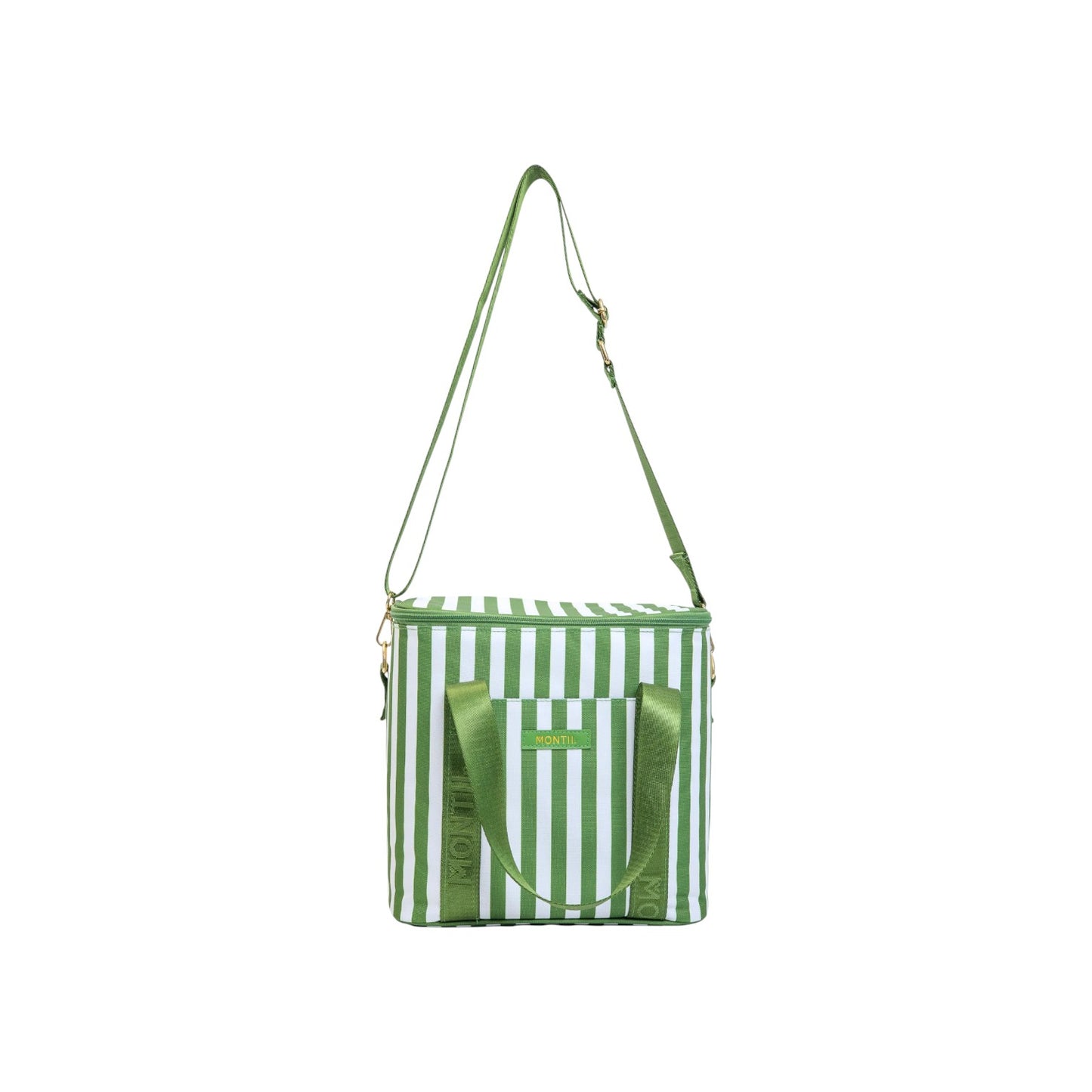 MontiiCo Insulated Midi Cooler Bag - Pickle Stripe *PREORDER*