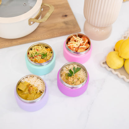 MontiiCo Insulated Mini 200ml Food Jar - Assorted Colours